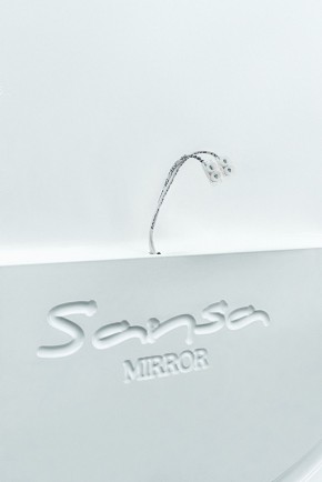 Зеркало Gia 75 white с подсветкой Sansa (SGa1044Z) в Уфе - ufa.ok-mebel.com | фото 5