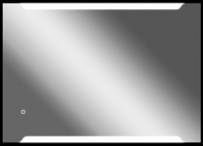 Зеркало Оттава 1000х700 с подсветкой Домино (GL7028Z) в Уфе - ufa.ok-mebel.com | фото 2