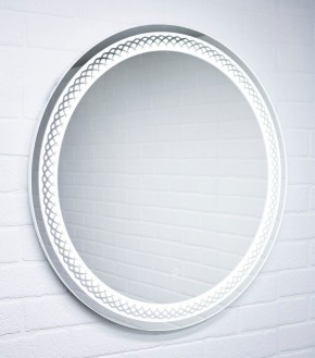 Зеркало Прая 700х700 с подсветкой Домино (GL7048Z) в Уфе - ufa.ok-mebel.com | фото 3