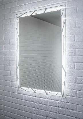 Зеркало Сеул 1000х700 с подсветкой Домино (GL7029Z) в Уфе - ufa.ok-mebel.com | фото 3